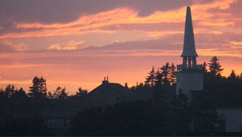 Sunset on Brier Island, Adventure activities in Nova Scotia